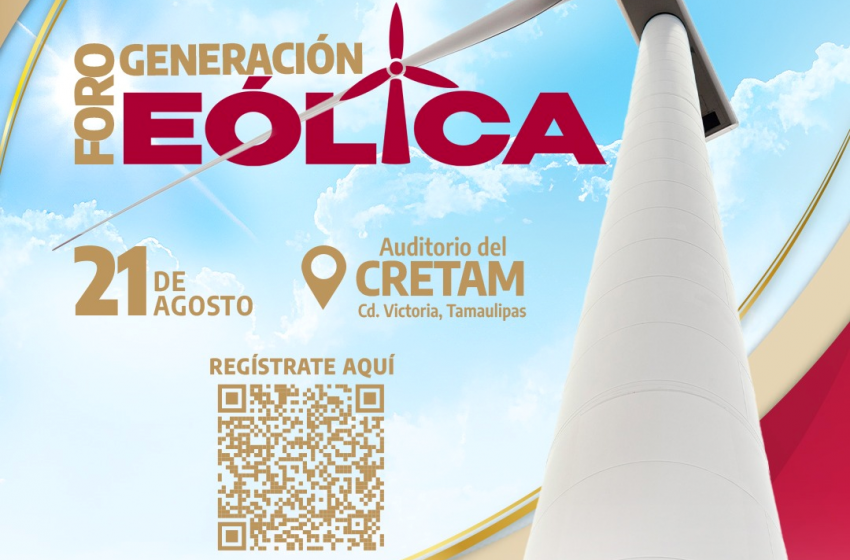  Será Victoria  sede del Foro “Generación de Energía Eólica”