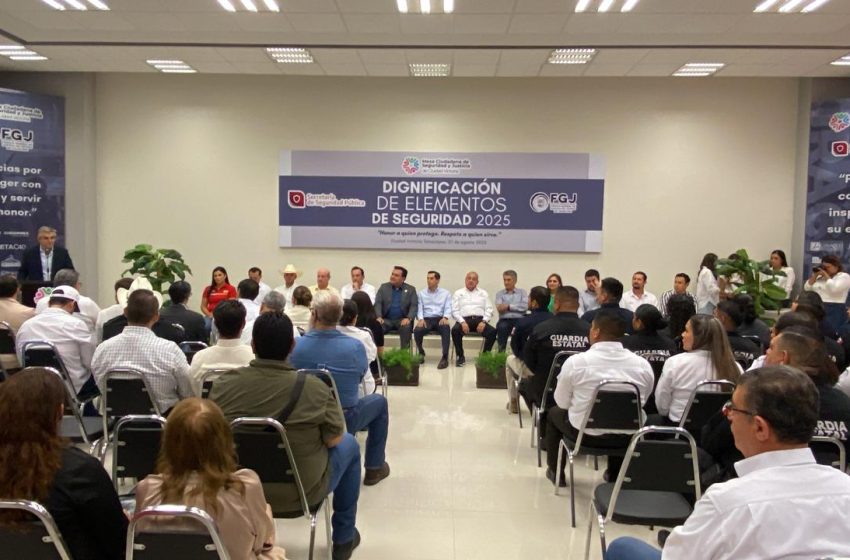 RECONOCEN EN VICTORIA LA LABOR EJEMPLAR DE ELEMENTOS DE LA GUARDIA ESTATAL