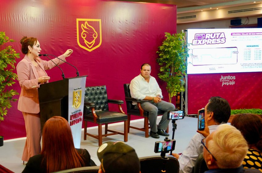 NUEVO LAREDO ARRANCA NUEVA ERA EN MOVILIDAD URBANA CON TRANSPORTE EXPRÉS Y NUEVOS CAMIONES URBANOS