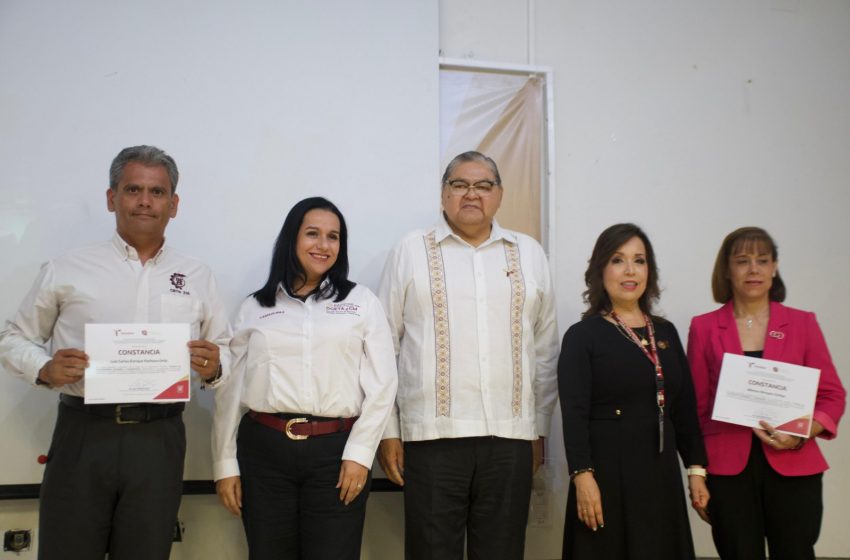  Fortalecen liderazgo y gestión directiva en Educación Media Superior de Tamaulipas