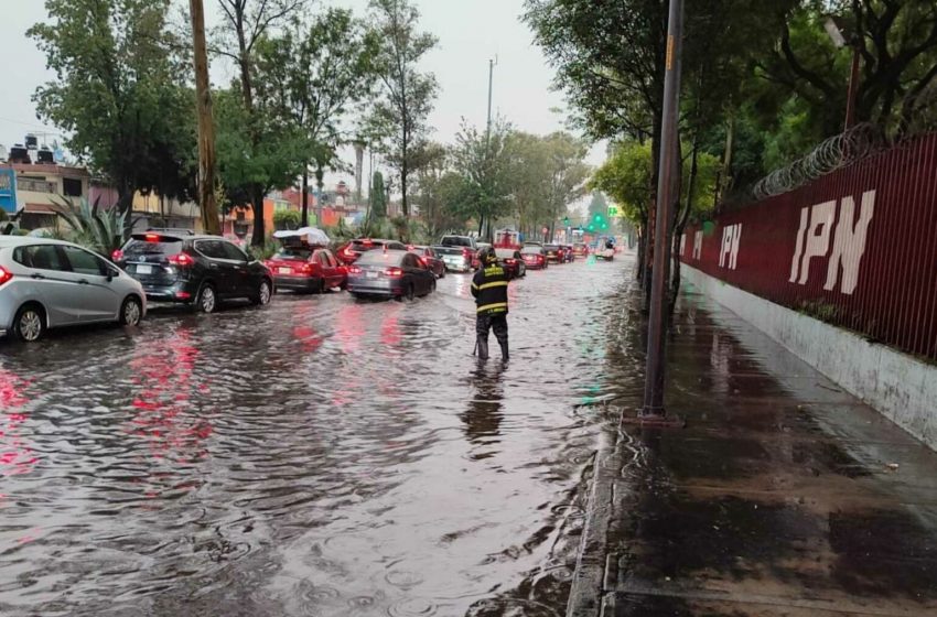 Alertas Naranja y Amarilla por lluvias en la CDMX