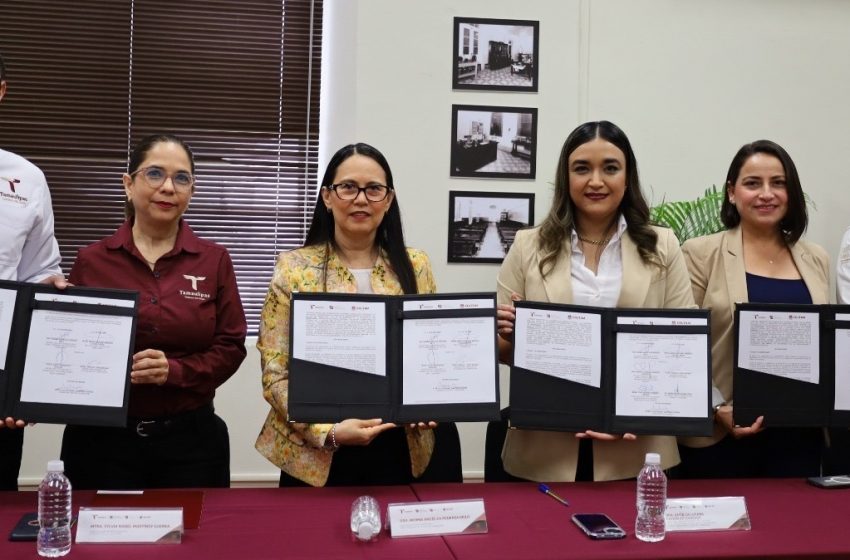 Firma SABG convenio con el Colegio de Tamaulipas para elevar el desempeño institucional