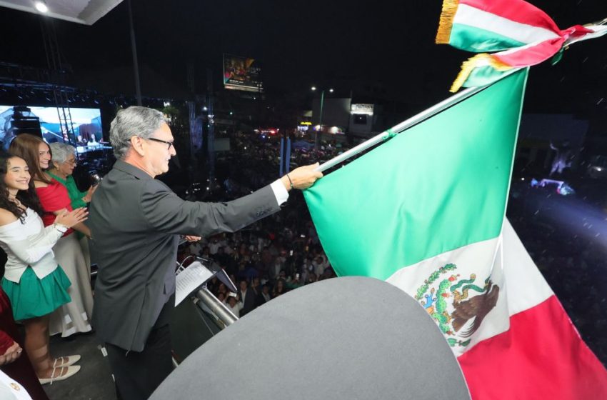 Vibrante celebración del grito de Independencia en Ciudad Madero