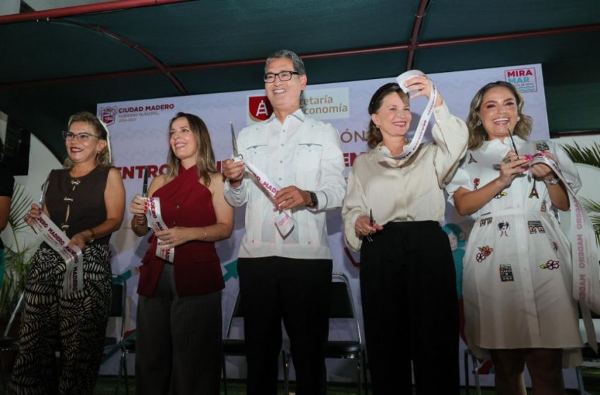  Erasmo González y Ninfa Cantú Deándar inauguran Centro de Negocios y Emprendimiento