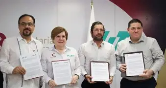  Formalizan Universidades Tecnológica y Politécnica de Altamira convenio para el desarrollo académico y sustentable