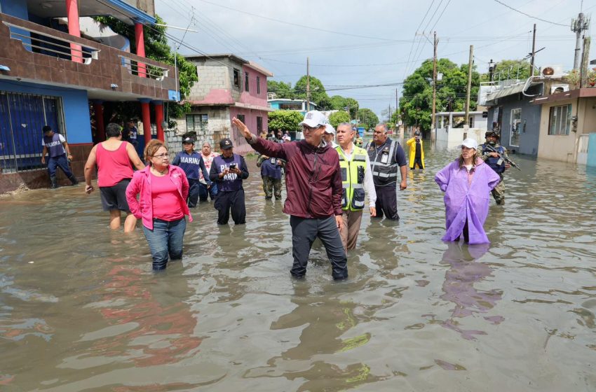  Dunia y Erasmo brindan apoyo a las familias afectadas por inundaciones