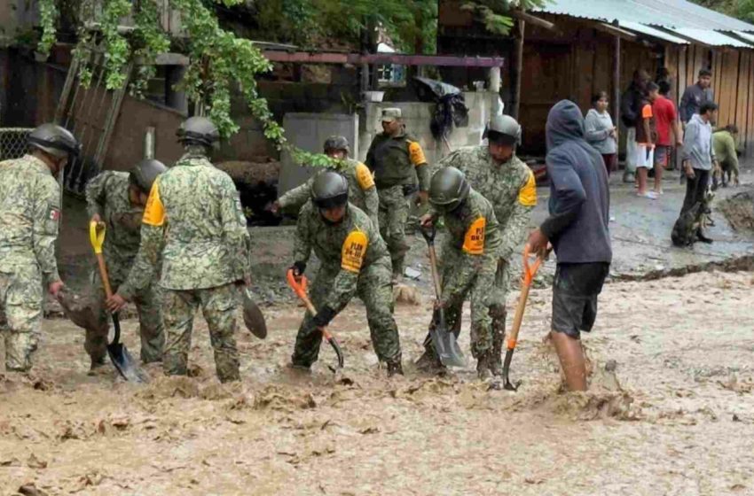 Colombia expresa su “solidaridad incondicional” a México por lluvias que dejan 66 muertos