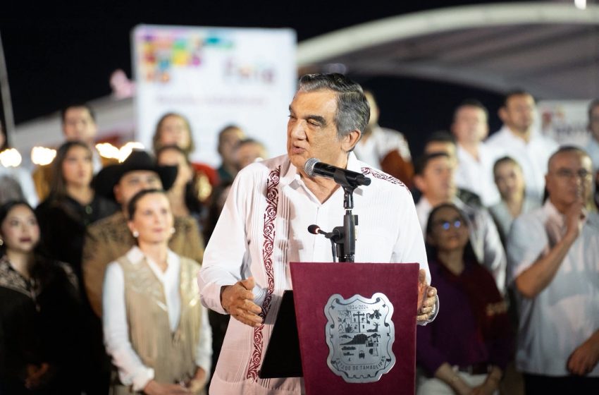  Inaugura Américo Villarreal la Feria Tamaulipas 2025, una fiesta de unidad y tradición