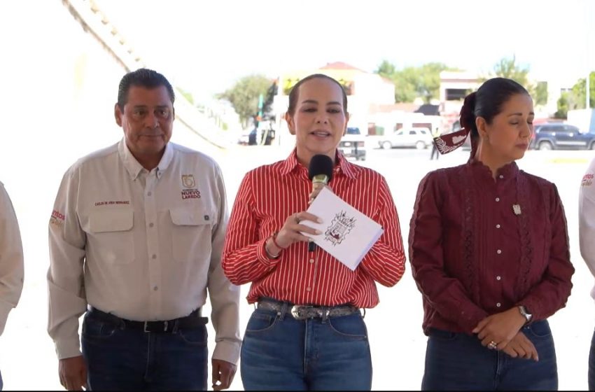GOBIERNO MUNICIPAL MEJORA INFRAESTRUCTURA SANITARIA Y VIAL DE TRES COLONIAS AL PONIENTE DE NUEVO LAREDO