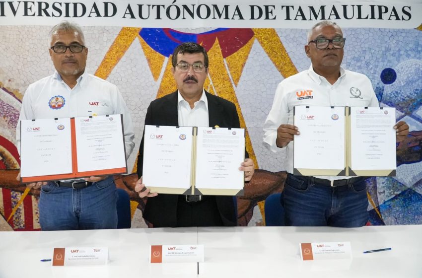  Concreta la UAT acuerdos en beneficio de sus trabajadores