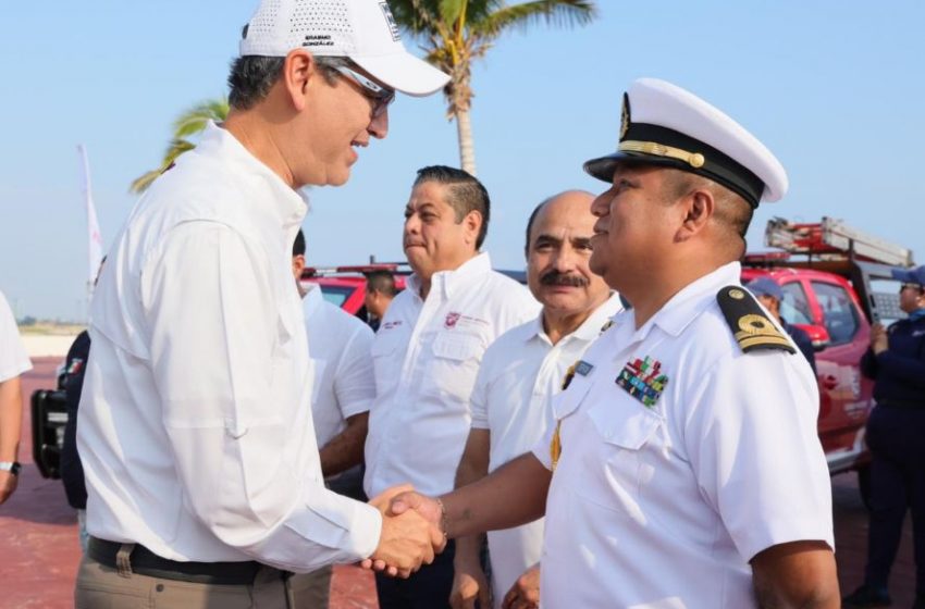  Erasmo González entrega histórico equipamiento a Protección Civil por 20.7 mdp