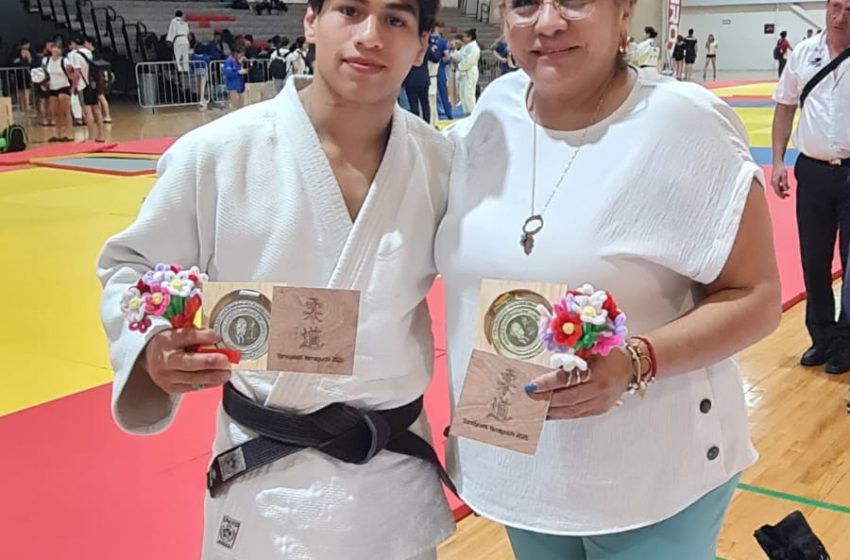  Alumno de la UAT consigue oro y plata en el Nacional de Judo