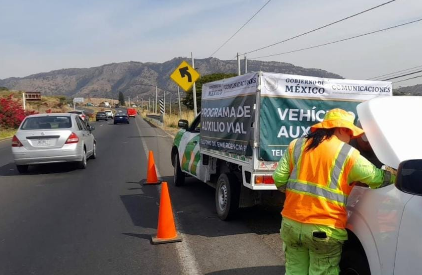  Prevén aumento de servicios de auxilio en carreteras durante diciembre