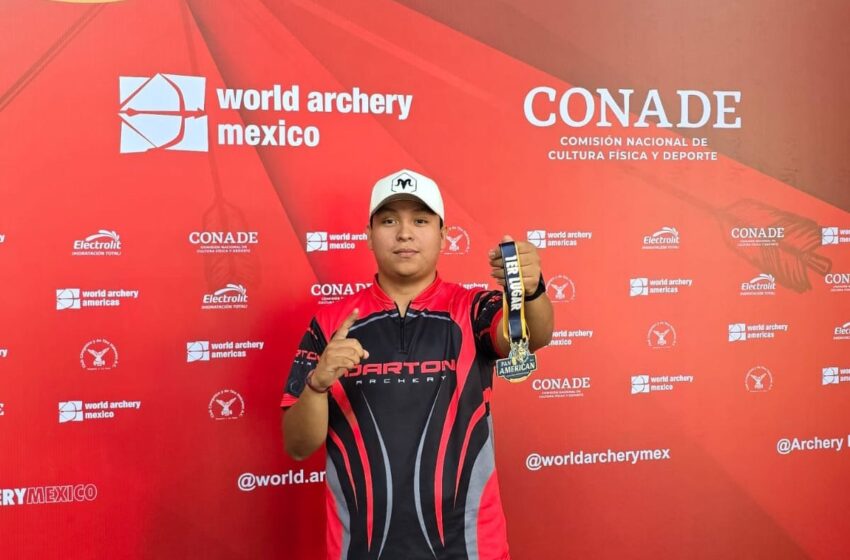  Alumno de la UAT se corona campeón Panamericano en tiro con arco