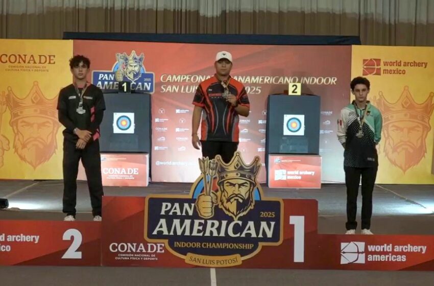  Alumno de la UAT se corona campeón Panamericano en tiro con arco