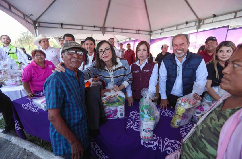  Familias de Gómez Farías reciben la Brigada Transformando Familias del DIF Tamaulipas