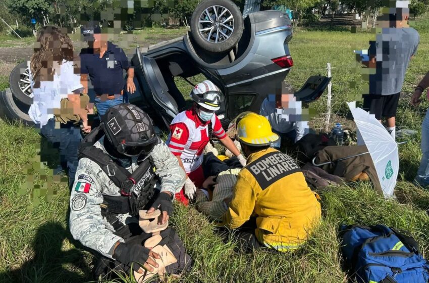  Secretaria de Bienestar Social resulta lesionada en accidente carretero Victoria–Monterrey