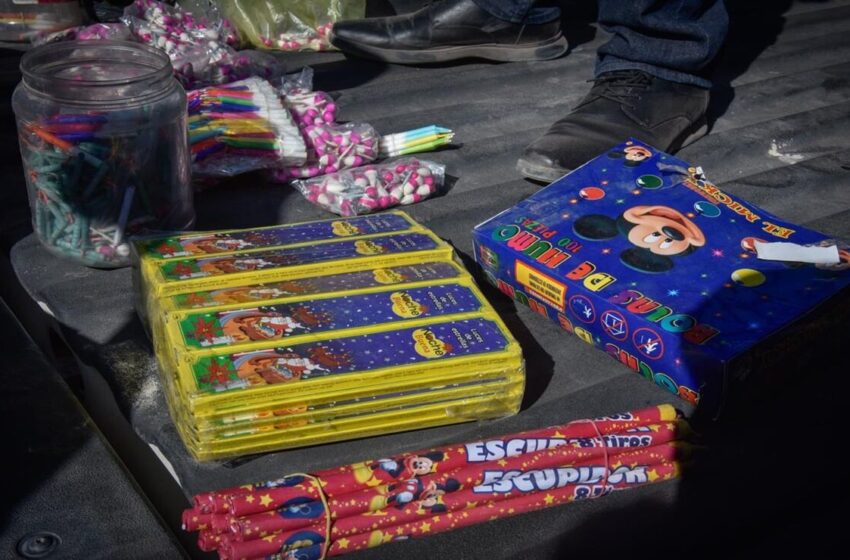  Autoridades intensifican vigilancia contra venta ilegal de pirotecnia en Tampico