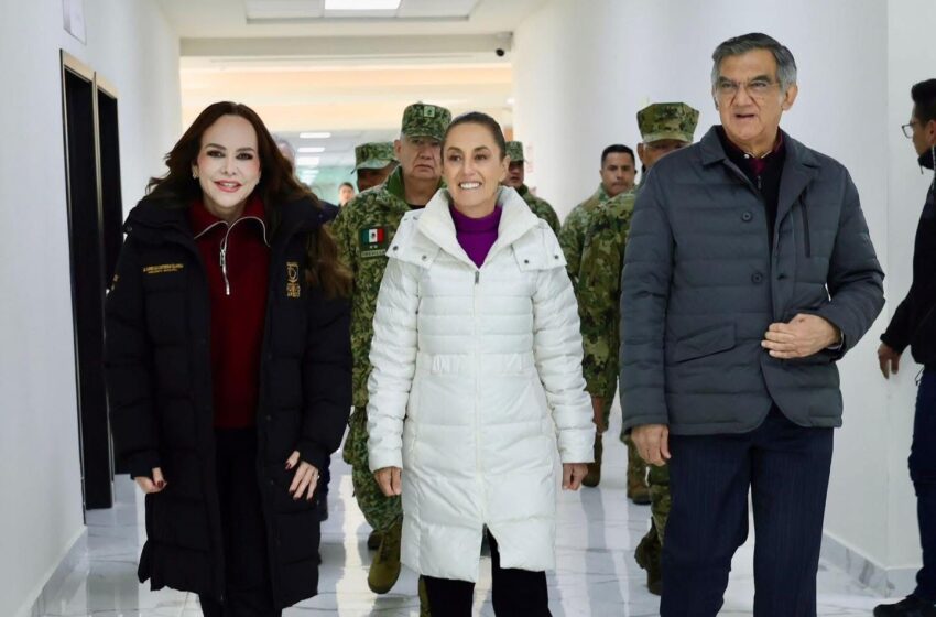  VISITA DE CLAUDIA SHEINBAUM CONSOLIDA A NUEVO LAREDO COMO ALIADO ESTRATÉGICO DEL GOBIERNO DE MÉXICO