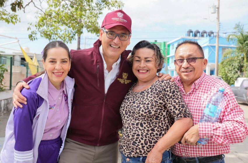  Erasmo González activa 9 módulos “Gobierno en tu colonia”, lleva canasta básica y atención médica