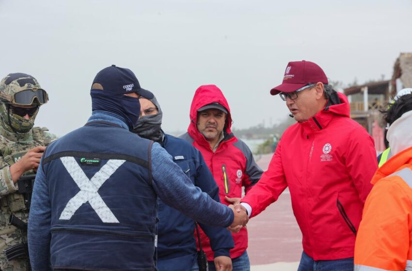  Gobierno de Ciudad Madero da rápida respuesta a emergencia provocada por fuerte norte