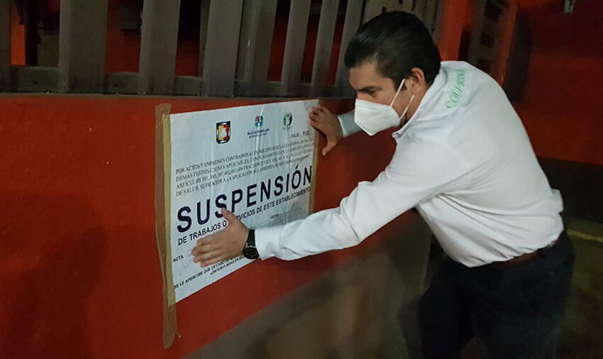  Coepris endurece vigilancia en anexos; 14 suspendidos