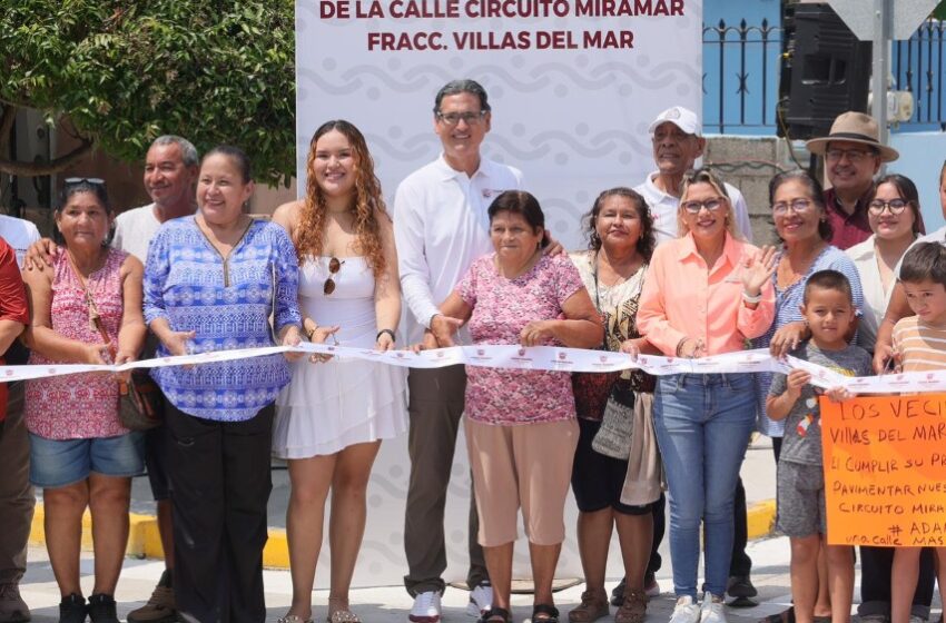  Consolida Ciudad Madero avance en pavimentación al concluir paquete de obras 2025