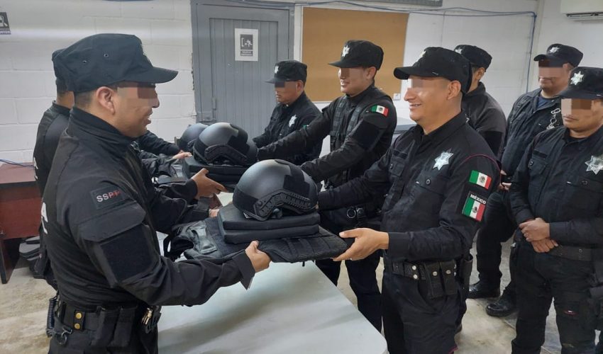  Fortalece SSPT equipamiento en Delegaciones Regionales de la Guardia Estatal
