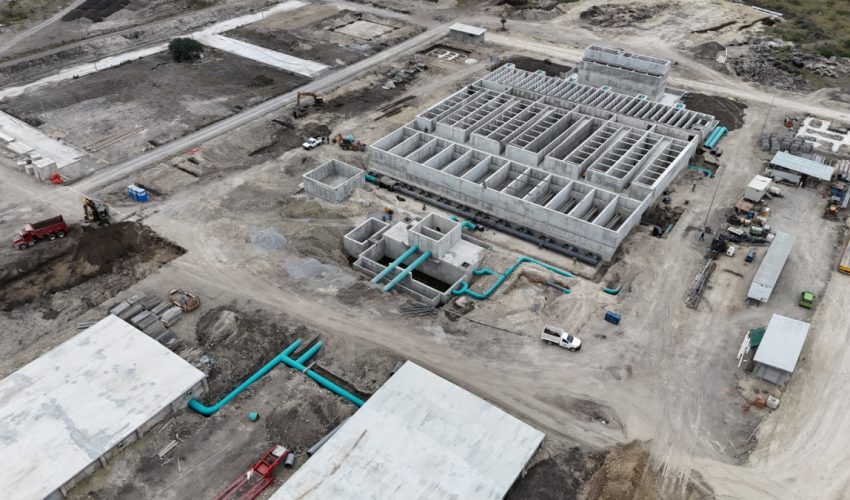  Planta potabilizadora, obra clave del Gobierno del Estado para la segunda línea del acueducto