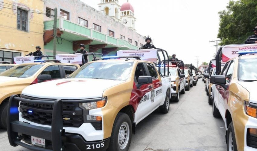  Con más equipamiento y voluntad política, Tamaulipas avanza en seguridad