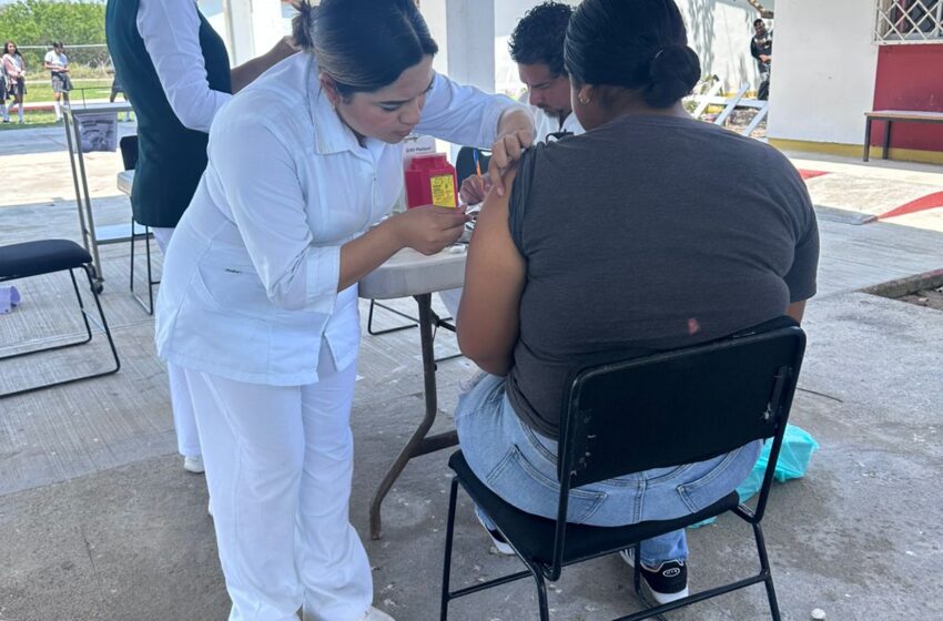  Lleva IMSS Tamaulipas Jornada de Salud integral a la comunidad de Carvajal, en San Fernando