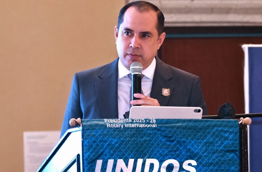  Participa secretario de Finanzas en encuentro rotario y destaca saneamiento financiero de Tamaulipas