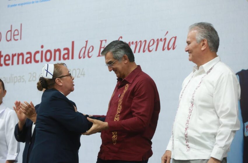  Reconoce Américo a enfermeras y enfermeros como “la máxima expresión del humanismo”