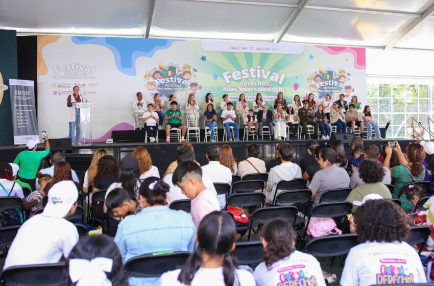  Participa DIF Tamaulipas en el Festival Nacional por los Derechos de las Niñas, Niños y Adolescentes