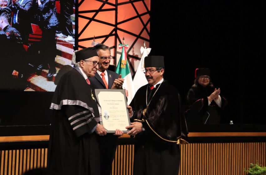  Confiere la UAT Doctorado Honoris Causa al secretario de Salud federal David Kershenobich