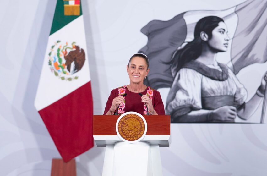  Sheinbaum reconoce obras y coordinación en Tamaulipas
