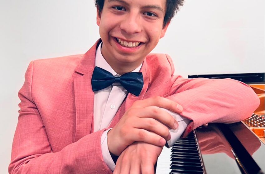  Dará Mateo Hurtado muestra de talento con concierto en el Centro Cultural Tamaulipas