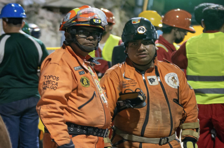  “México está con ustedes”: ‘Los Topos’ llegan a Venezuela para apoyar en rescates