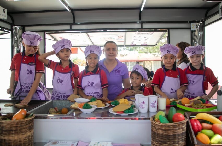  Prioriza DIF Tamaulipas atención a estudiantes con mayores necesidades de atención nutricional