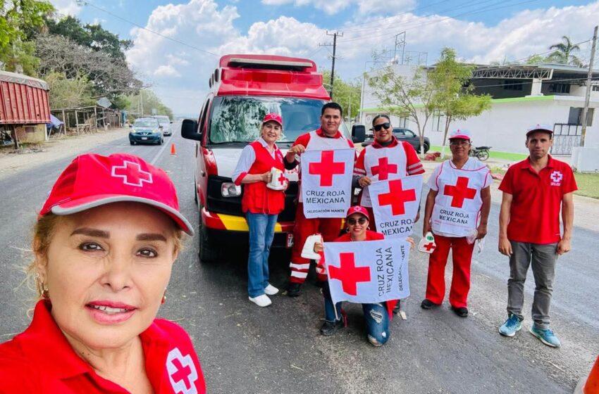  Cruz Roja Mante mantiene operaciones y refuerza atención