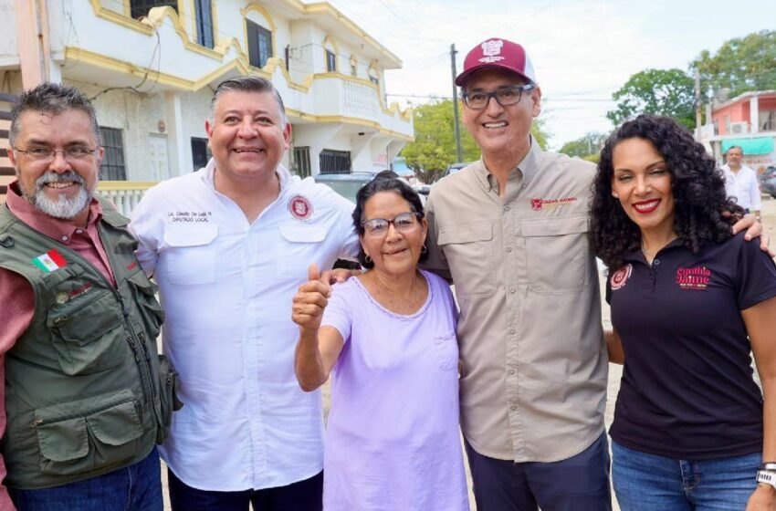  Arranca Erasmo González obras por casi 18 mdp en Ciudad Madero