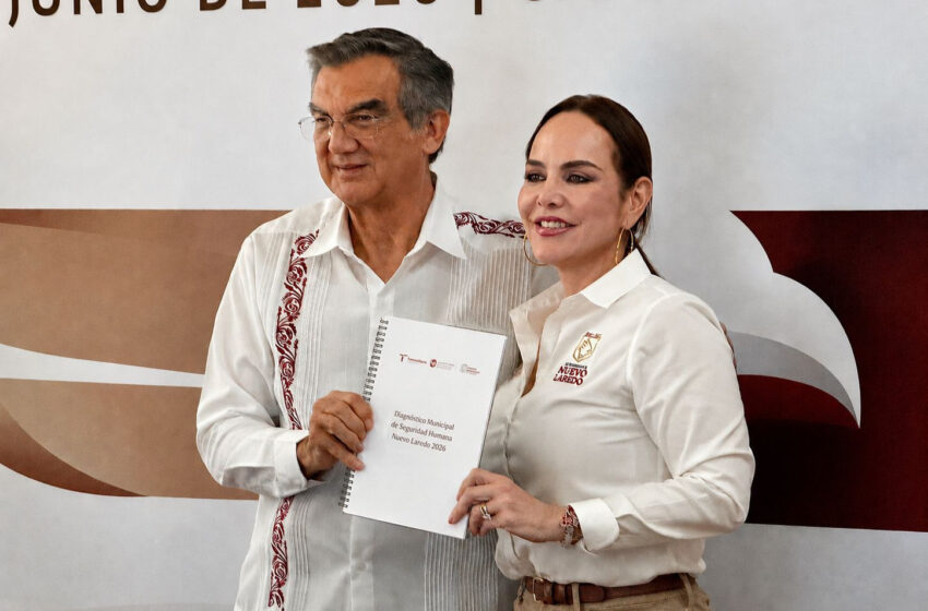  NUEVO LAREDO DESTACA EN SEGURIDAD GRACIAS AL TRABAJO COORDINADO CON EL GOBERNADOR AMÉRICO VILLARREAL: CARMEN LILIA CANTUROSAS