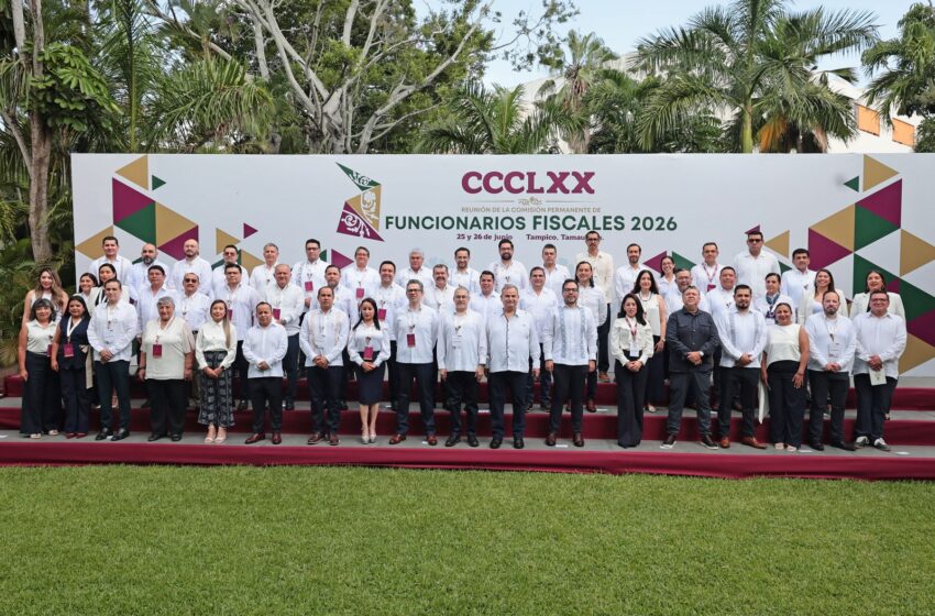  Lidera Tamaulipas reunión nacional de funcionarios fiscales