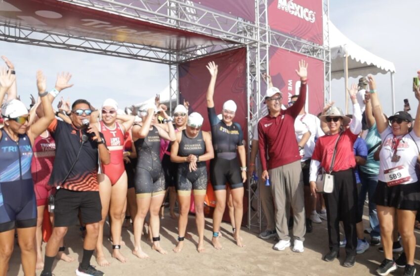  Hace historia Playa Miramar, la playa de todos, como sede del Triatlón Tamaulipas Ichich Tenek 2026