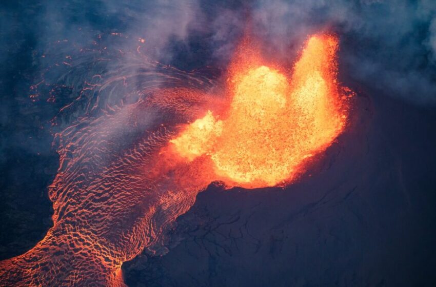  El volcán Kilauea vuelve a entrar en erupción