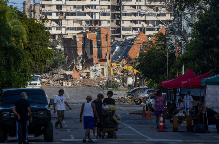  Continúan los intentos de rescatar supervivientes seis días después de sismos en Venezuela