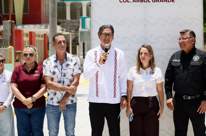  ¡245 MDP PARA TRANSFORMAR CIUDAD MADERO! Entrega Erasmo Pavimentaciones en Las Américas y Árbol Grande