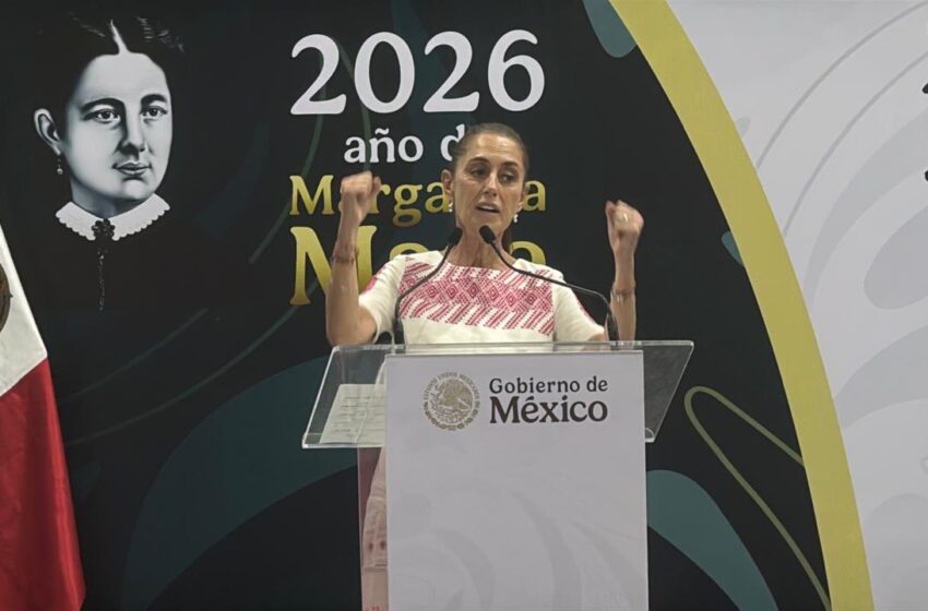  SHEINBAUM PONE A LOS JÓVENES EN EL CENTRO Y LANZA LLAMADO